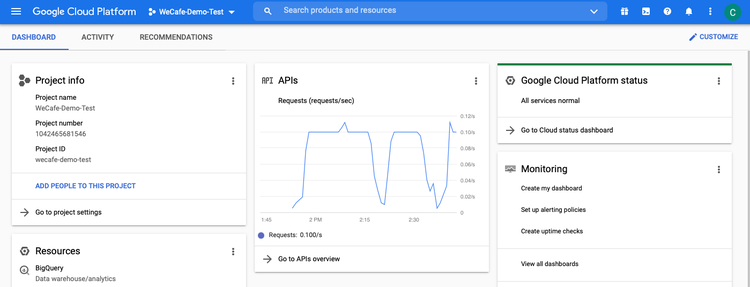 Google Cloud Console