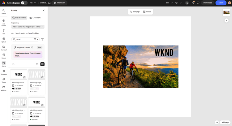 Include assets from Assets add-on