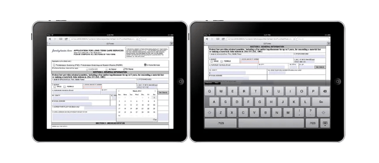 HTML Forms (XFA-based Web Forms)