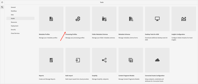 Click Processing Profiles