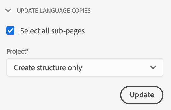 Structure only