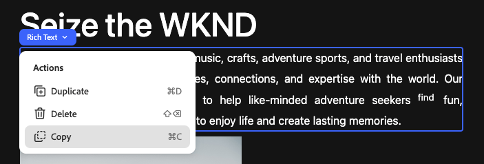 Editable badge options