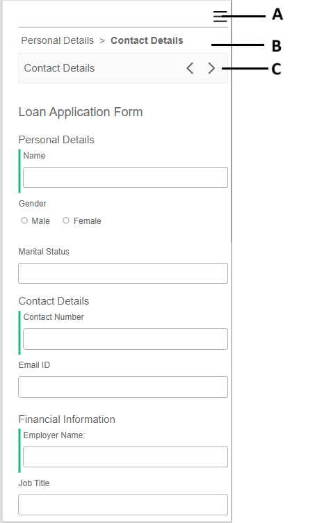 Hamburger Menu