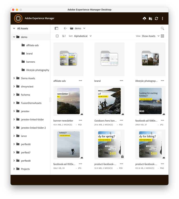 Desktop App User Interface