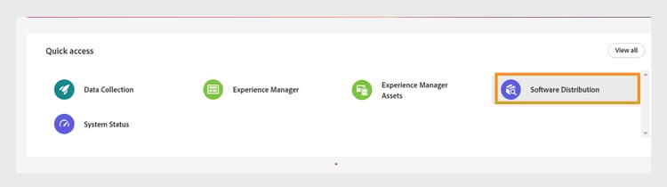 software distribution portal