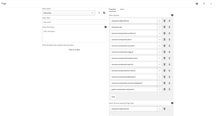 Add client libraries