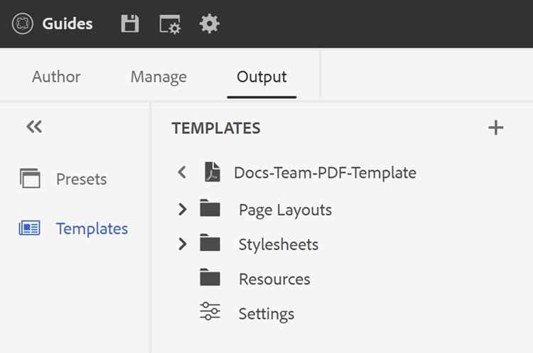 Customize PDF Teamplte