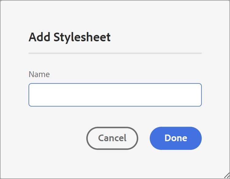 Add stylesheet