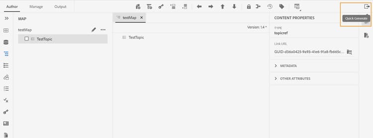 Quick Generate icon