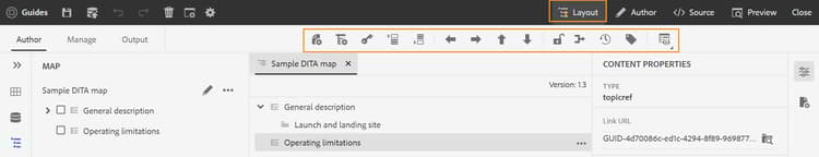 layout view