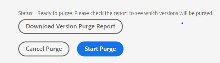 PDownload purge report