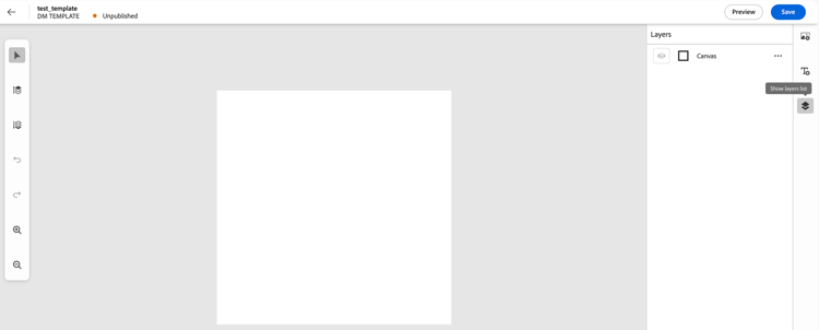 real-time customizable template