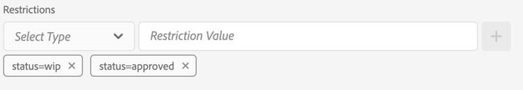 Allow Multiple Values