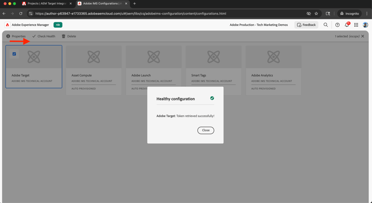 Adobe IMS Configuration Health Check