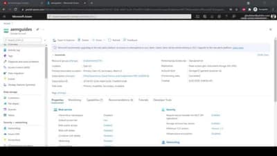 Store AEM Forms Data in Azure Storage