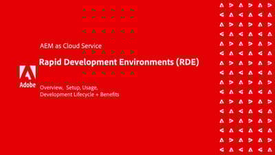 Rapid Development Environment (RDE)