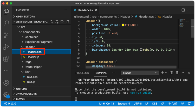 VSCode IDE