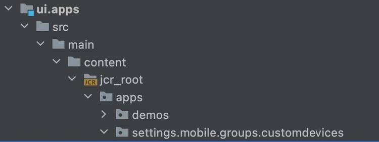 Create new device group