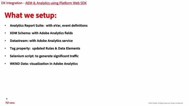 Integrate AEM Sites and Adobe Analytics with Platform Web SDK | Adobe ...