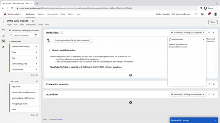 Integrate AEM Sites and Adobe Analytics with Platform Web SDK | Adobe ...