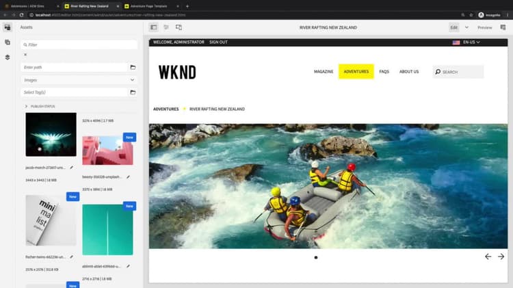 Overview Of Authoring In Aem Sites Adobe Experience Manager