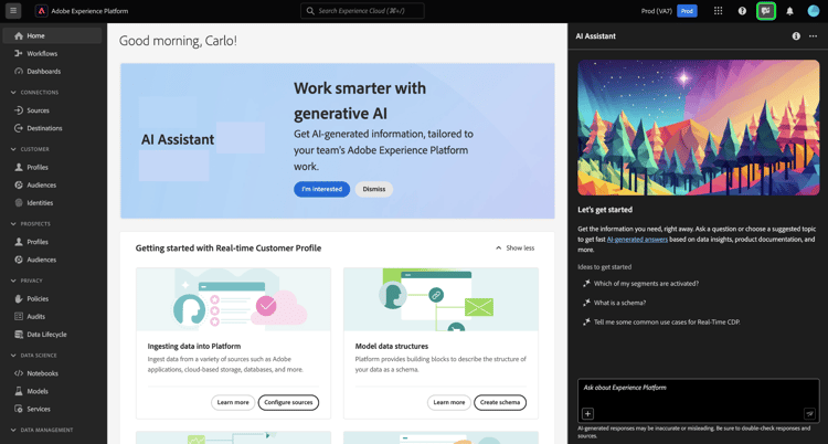 adobe experience cloud ai assistant