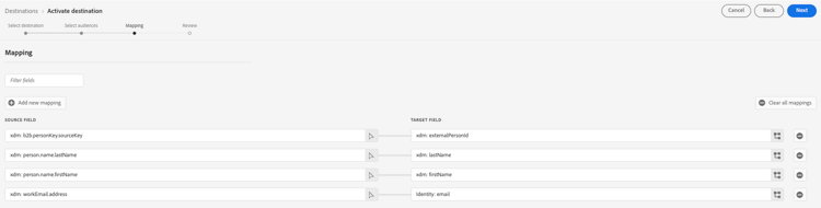 Demandbase People mappings