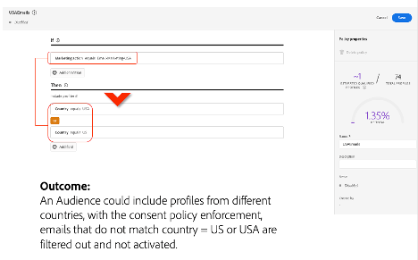 CDP-Custom Consent Policy and Activation Filtering