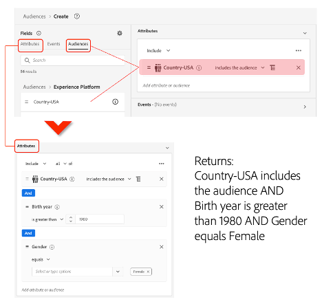 CDP-Add a Default Audience