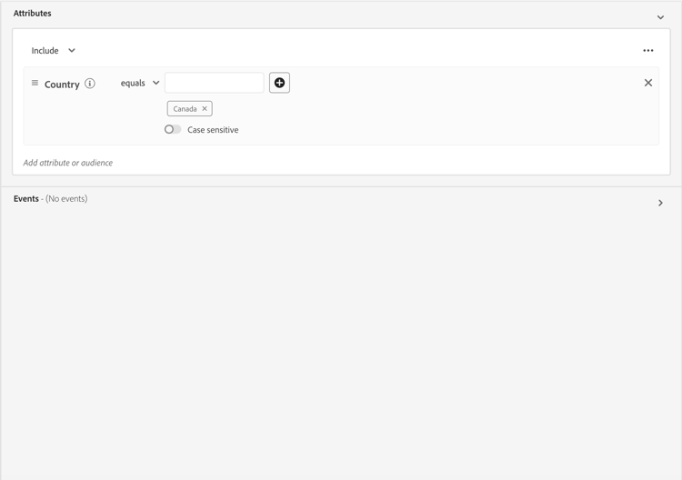 An example of a profile attribute shown.