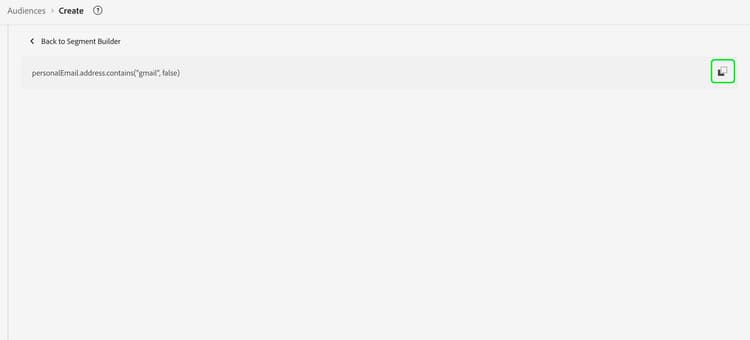 The copy code button is highlighted, which allows you to