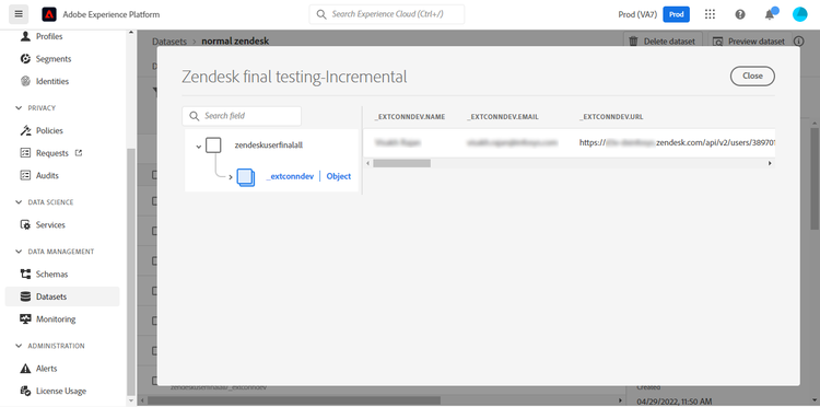 Zendesk dataset