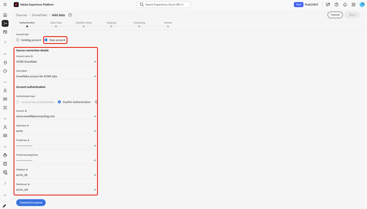 The account key-pair authentication interface.