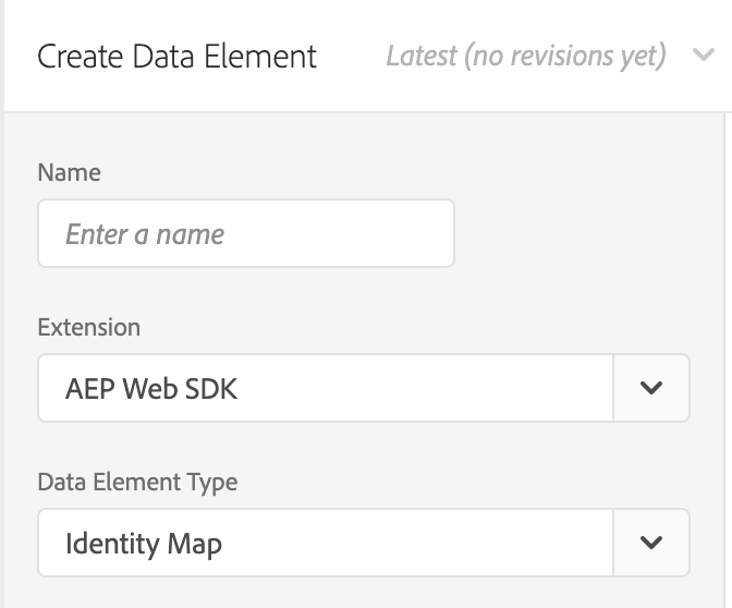 identity-map-data-element