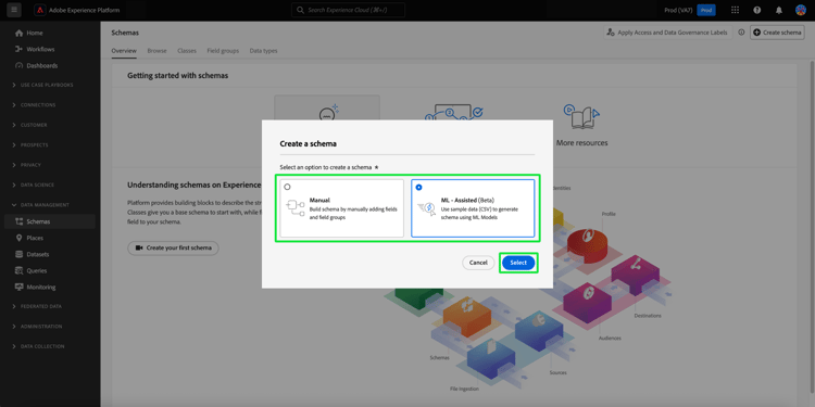 Create and Edit Schemas in the UI | Adobe Experience Platform