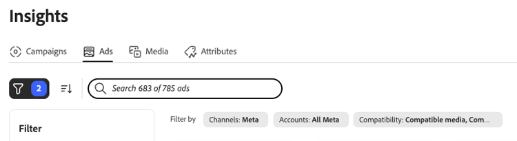 Search field example