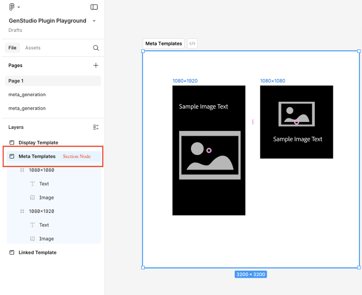Section select or variations