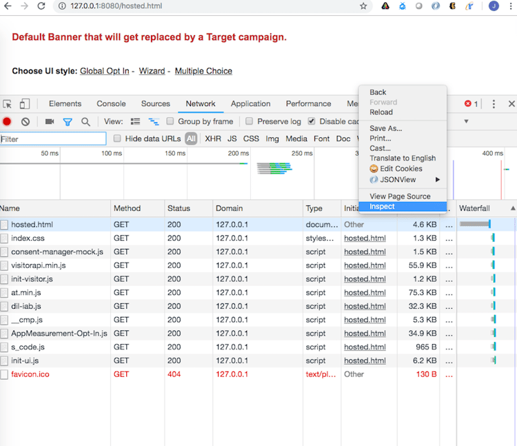 Validating Opt-in Service - Adobe Experience Cloud Services