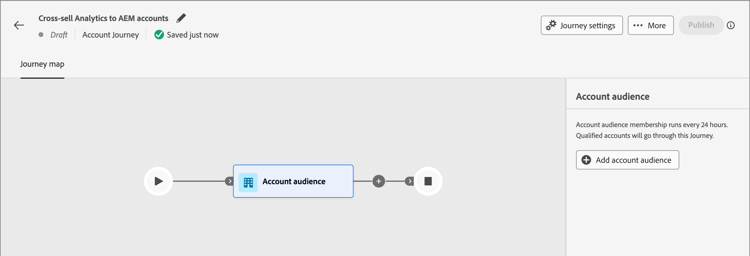 Account audience node