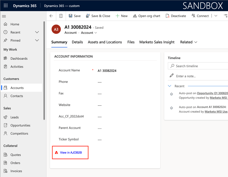 Add form properties
