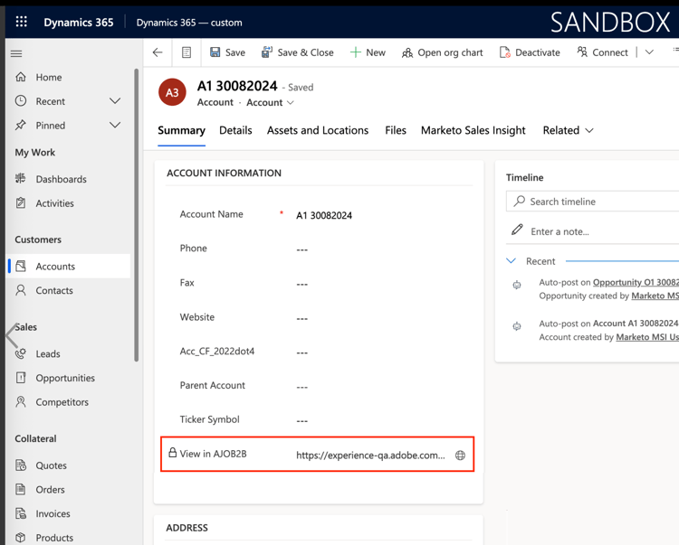 Add form properties