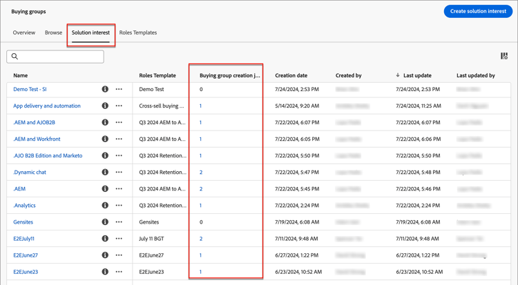 Click Create buying groups