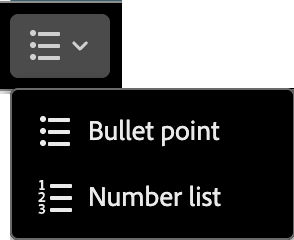 Create list tool