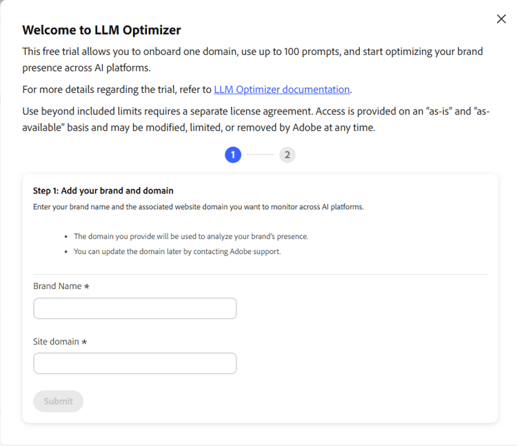 LLM Optimizer domain