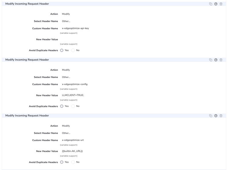 Modify Incoming Request Headers