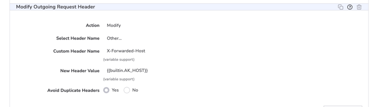 Modify Outgoing Request Headers