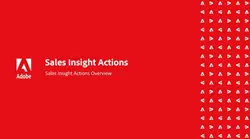 thumbnail image for Sales Insight Actions Overview