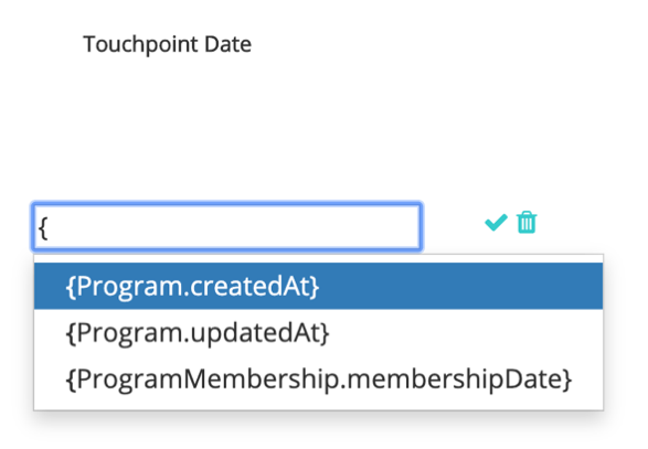 1. Choose which date or date/time field should be used to map