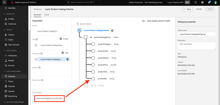 Product Schema