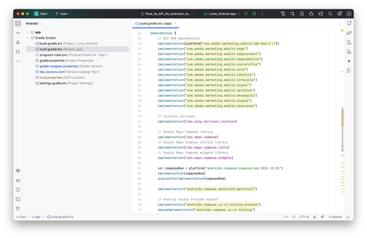 Android Gradle Dependencies